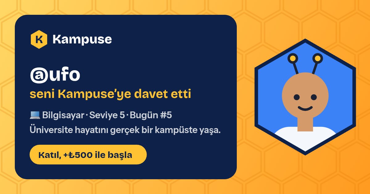 @ufo · Kampuse