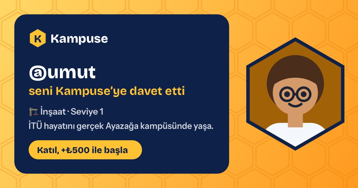 @umut · Kampuse