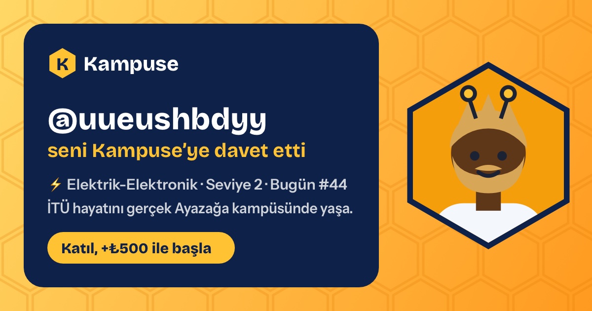 @uueushbdyy · Kampuse