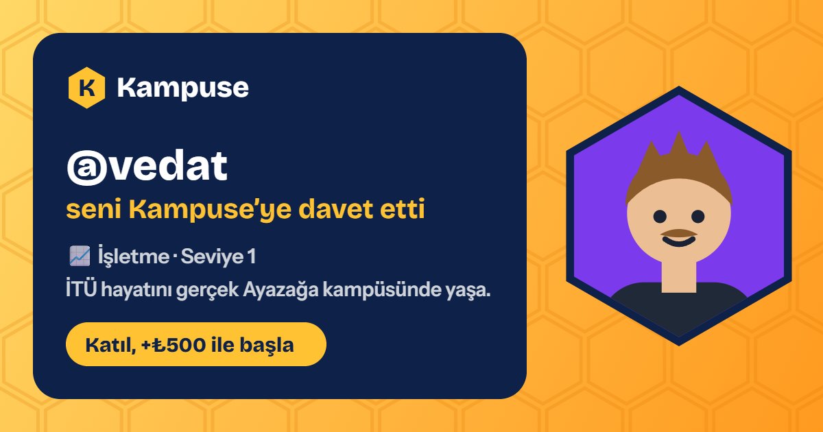 @vedat · Kampuse