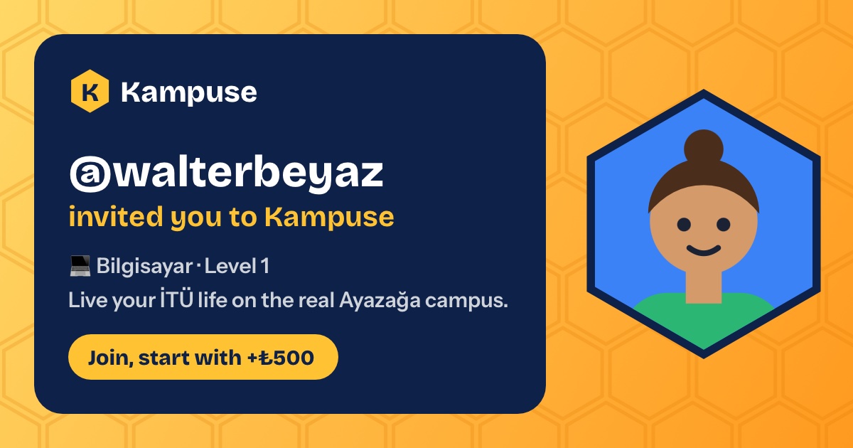 @walterbeyaz · Kampuse