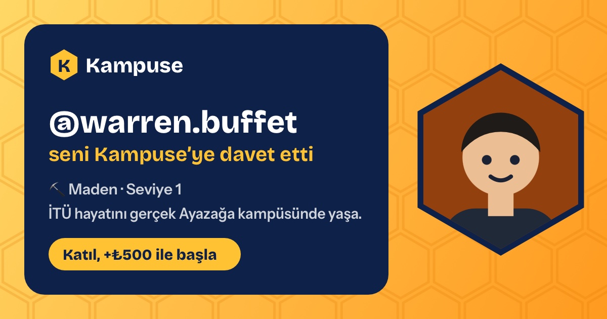 @warren.buffet · Kampuse