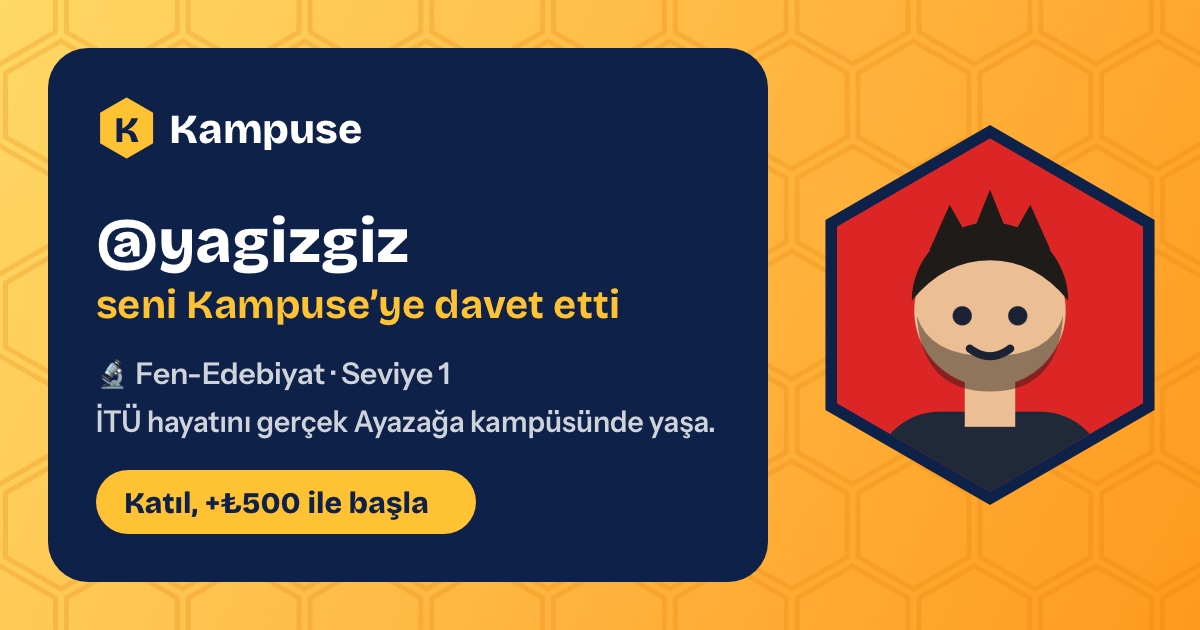 @yagizgiz · Kampuse