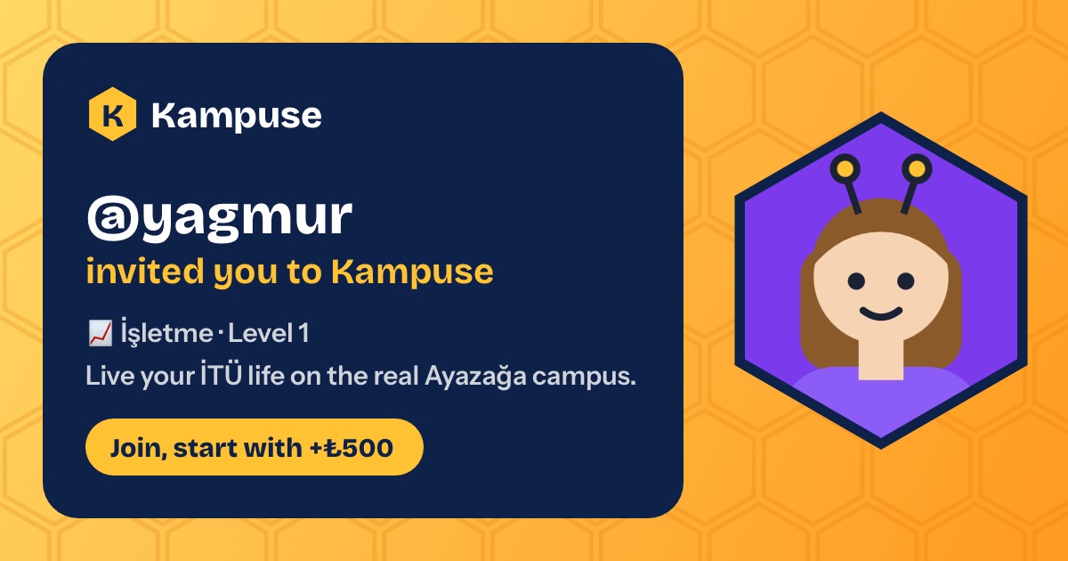 @yagmur · Kampuse