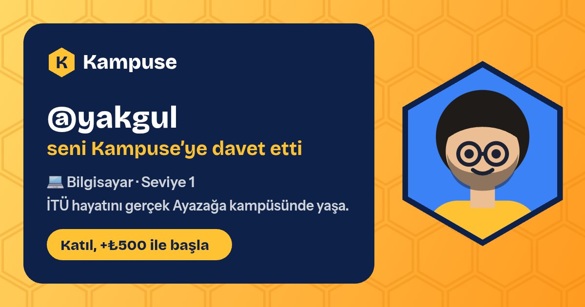 @yakgul · Kampuse