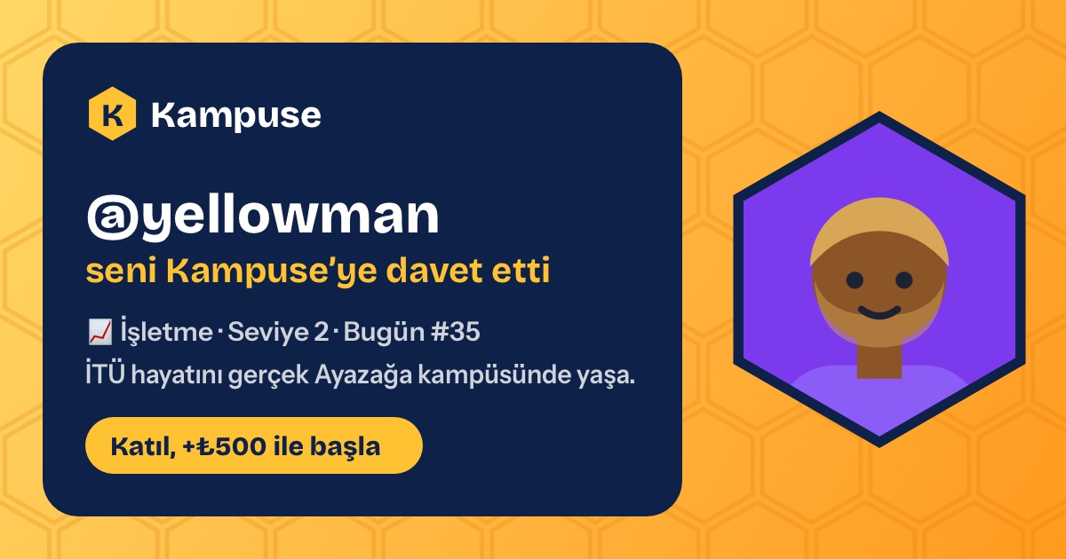 @yellowman · Kampuse