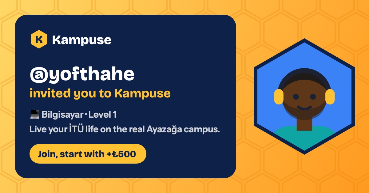 @yofthahe · Kampuse
