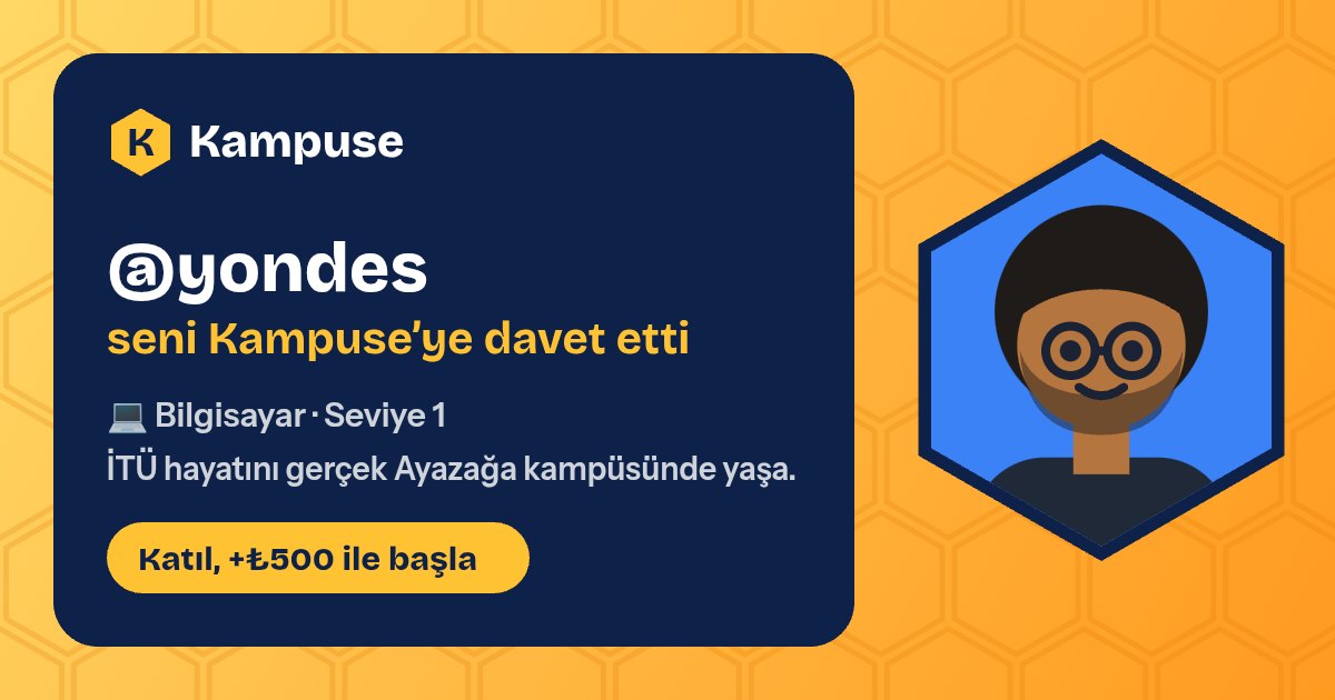 @yondes · Kampuse