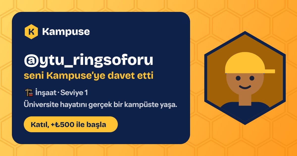 @ytu_ringsoforu · Kampuse
