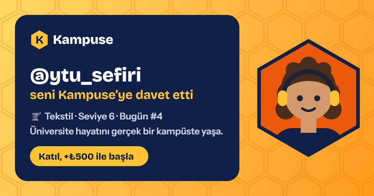 @ytu_sefiri · Kampuse