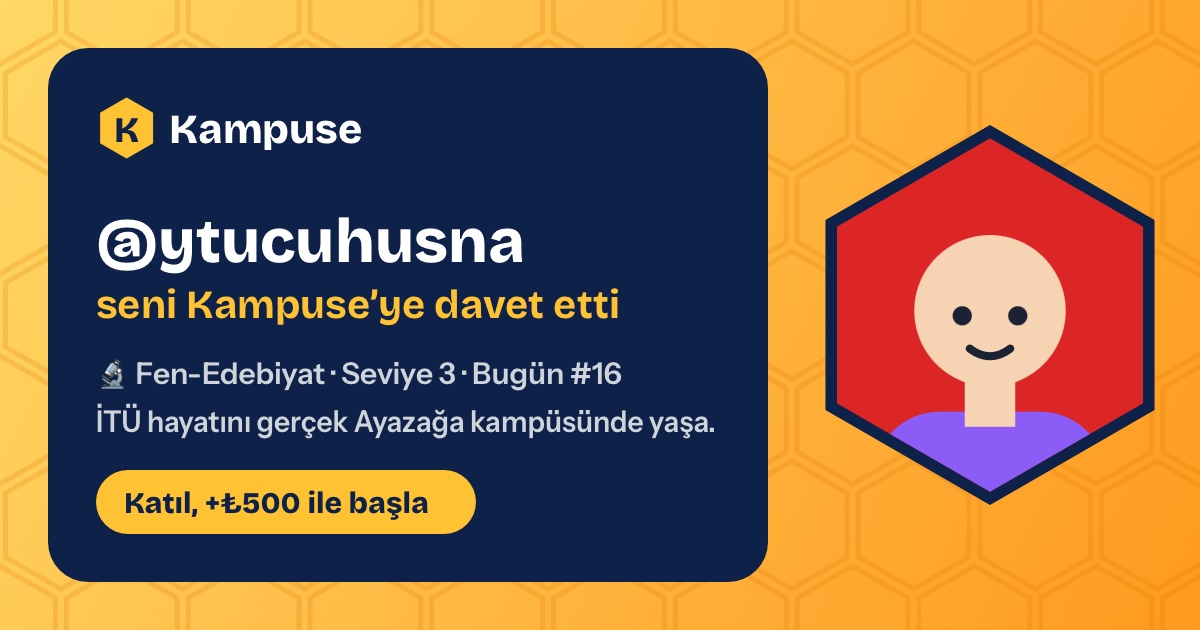@ytucuhusna · Kampuse
