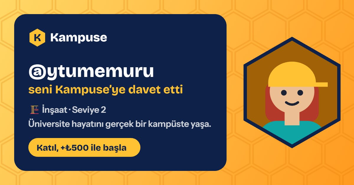 @ytumemuru · Kampuse