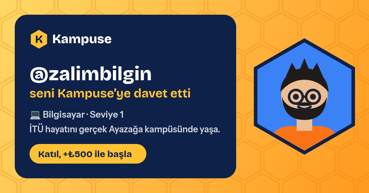 @zalimbilgin · Kampuse