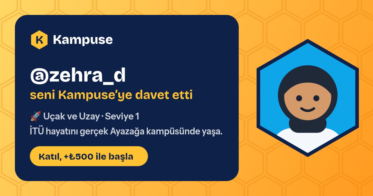 @zehra_d · Kampuse