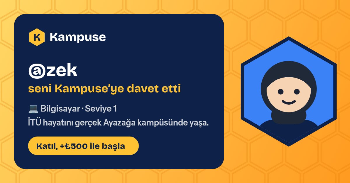 @zek · Kampuse