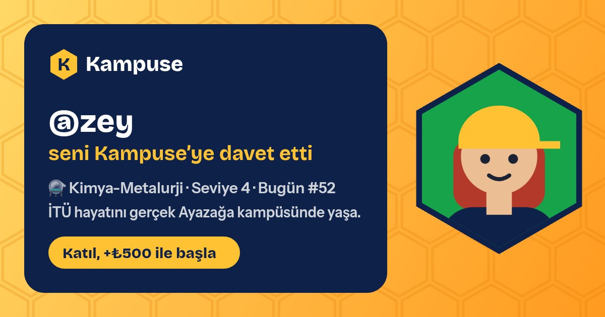 @zey · Kampuse