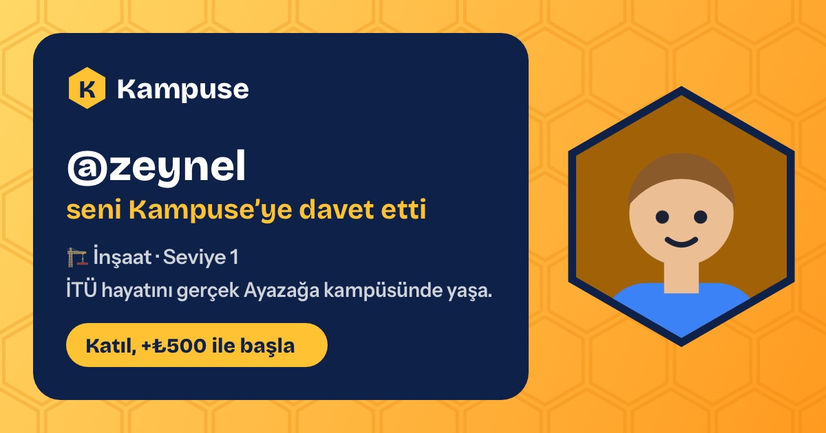 @zeynel · Kampuse