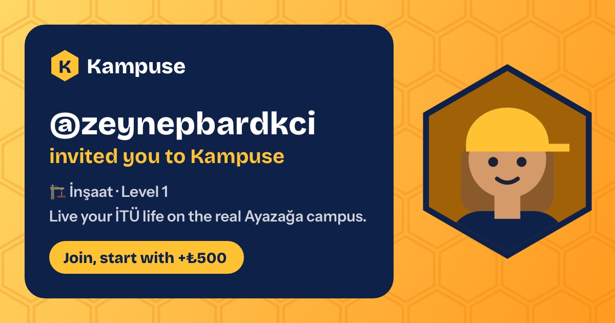@zeynepbardkci · Kampuse