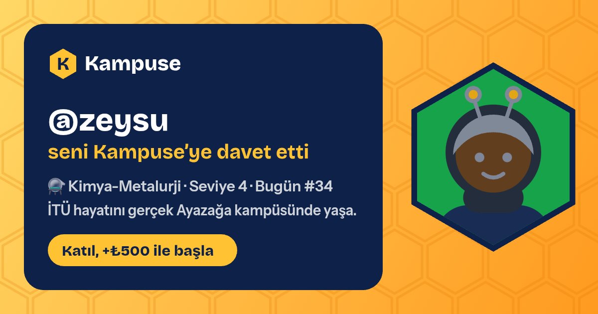 @zeysu · Kampuse